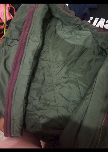 Vintage bomber ceket - Görsel 8