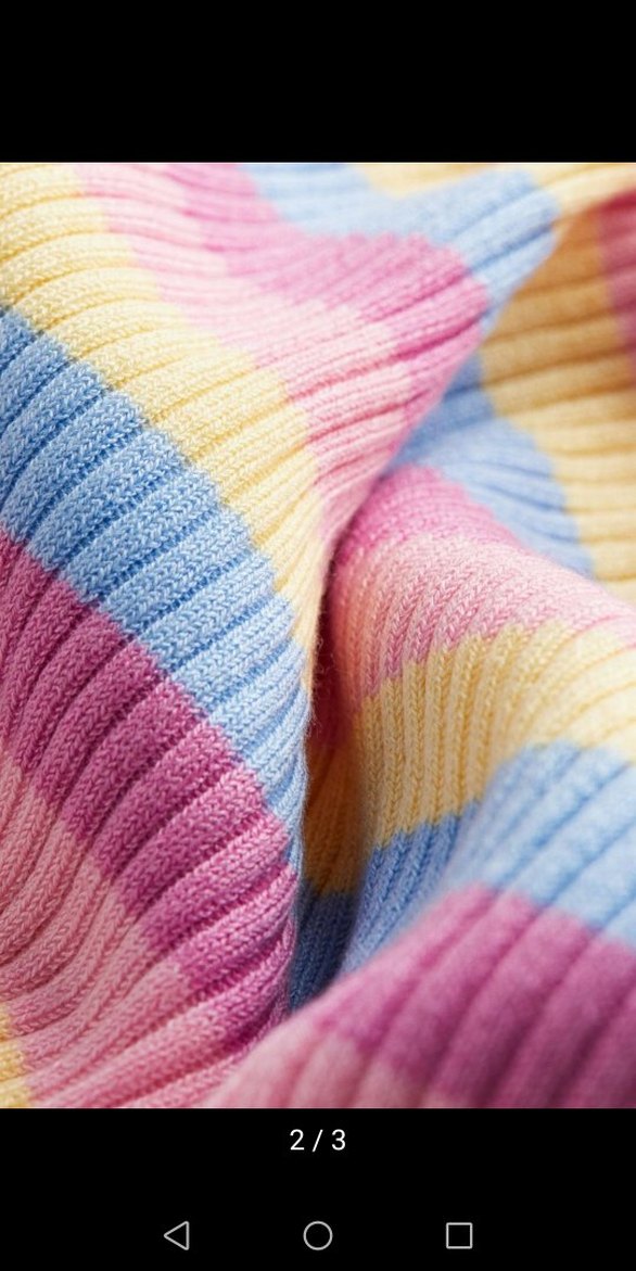 H&M büyük beden triko elbise - Görsel 2