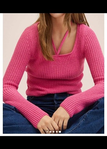 Mango kadın kazak - Görsel 3