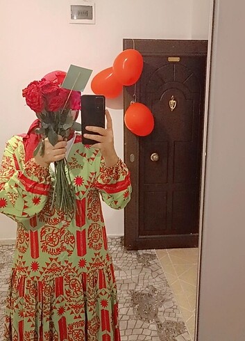 40 Beden çeşitli Renk Elbise tesettür