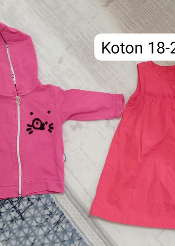 Kız Çocuk Kapüşonlu Fermuarlı Polar Hırka