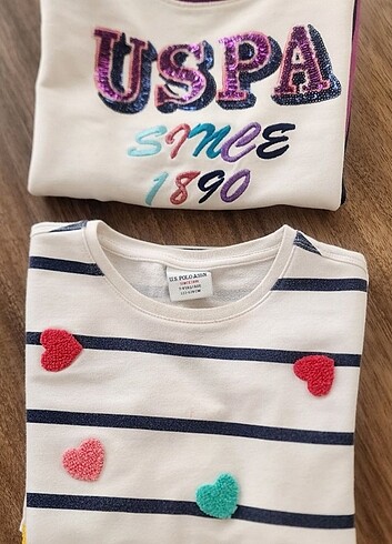 2 li Orjinal U.S polo Sweatshirt 