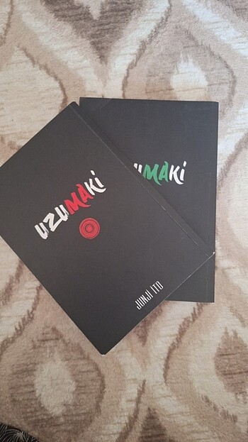 Uzumaki manga 1 ve 2 set