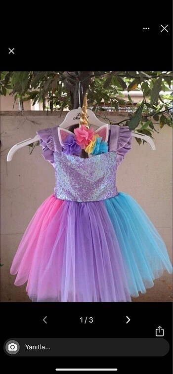 Unicorn Abiye Kostüm