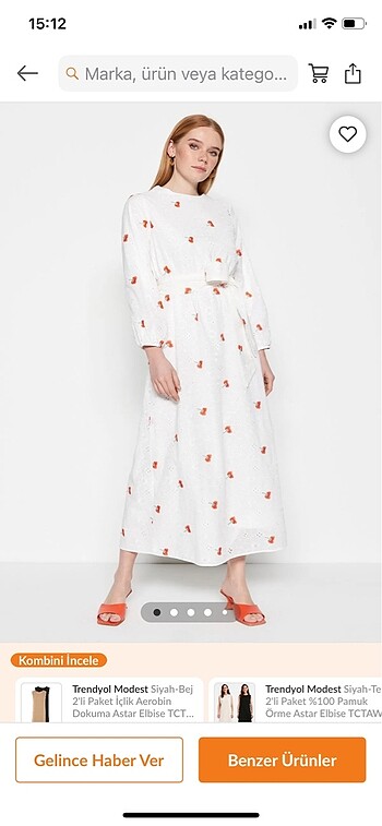 Trendyol Modest Elbise