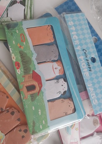 Renkli Çocuk Yapışkan Notlar Seti - Görsel 6