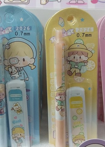 Renkli Ayıcık Figürlü Tükenmez Kalem - Görsel 3