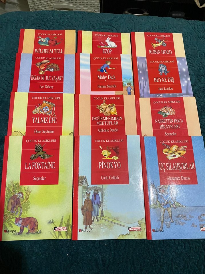 Çocuk Klasikleri Seti - 24 Kitap - Görsel 3
