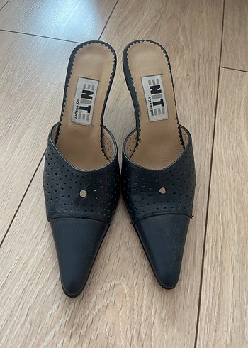 Lacivert Stiletto Terlik