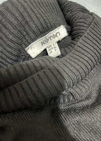 KOTON Beyaz ve Siyah 2li Balıkçı Yaka Triko Kadın Kazak - Görsel 14