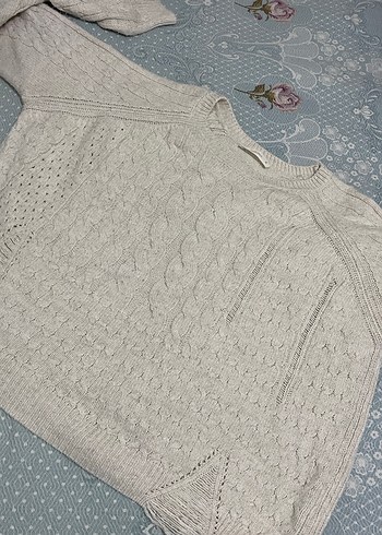 Lcw waikiki Beyaz Örgü Kadın Kazak - Görsel 8