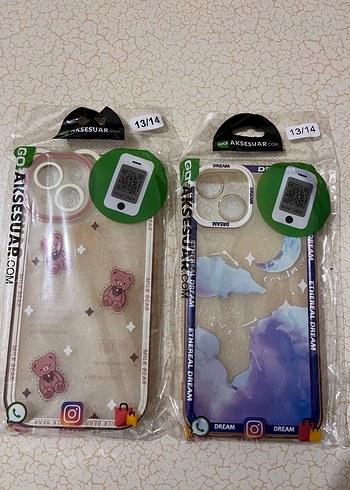 İphone 13/14 telefon kılıfı 2li satıyorum kullanılmıştır - Görsel 2