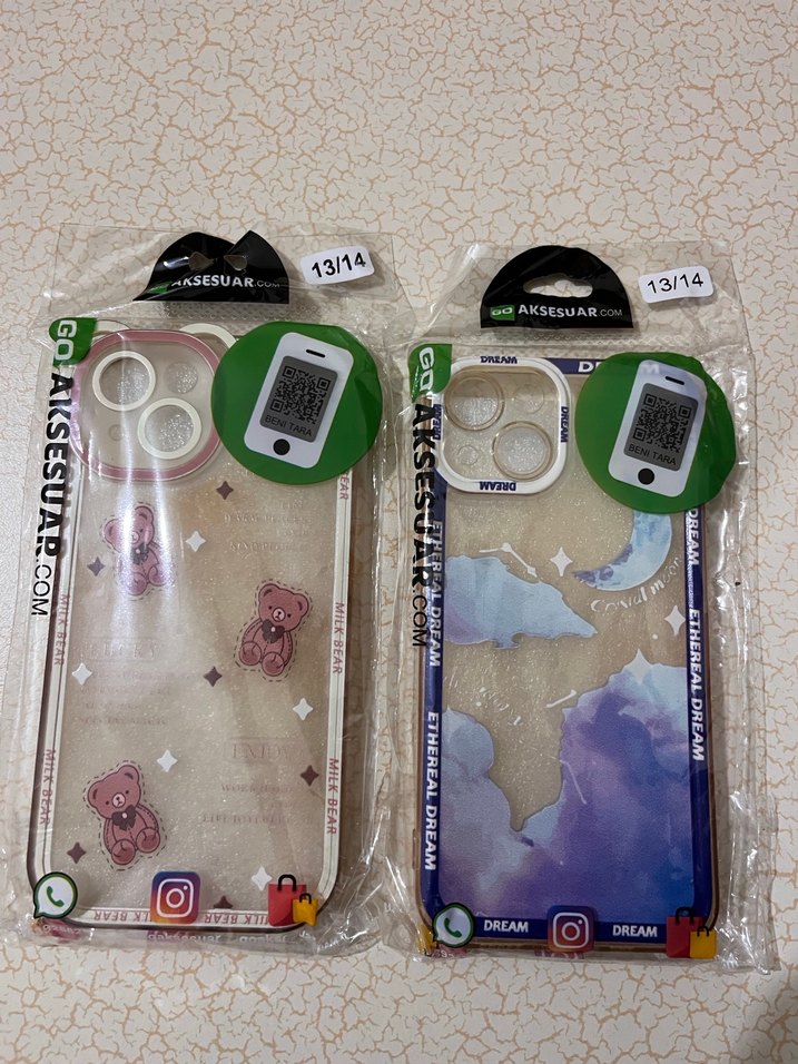 İphone 13/14 telefon kılıfı 2li satıyorum kullanılmıştır - Görsel 2