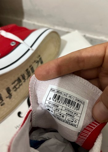 Polaris kinetix Kırmızı Kadın bez Spor Ayakkabı - Görsel 4