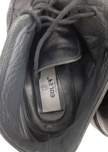 ERKEK KIŞLIK KISA BOT AYAKKABI HAKİKİ DERİ AZ KULLANILMIŞ - Görsel 7