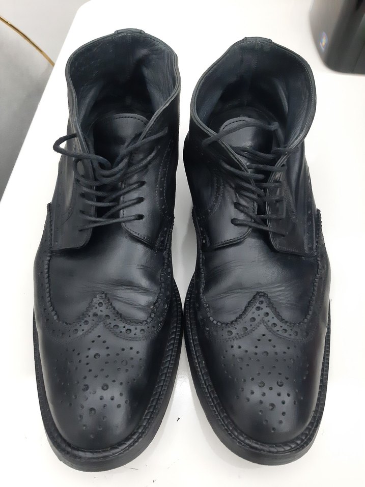 ERKEK KIŞLIK KISA BOT AYAKKABI HAKİKİ DERİ AZ KULLANILMIŞ - Görsel 4