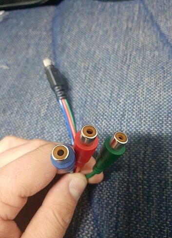 PS/2 GİRİŞLİ SES VE GÖRÜNTÜ KABLOSU  - Görsel 2