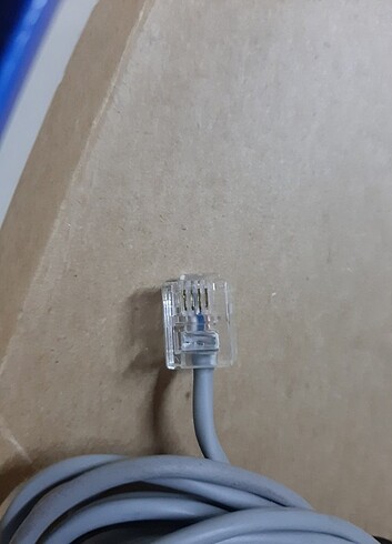 TELEFON İLETİŞİM HAT KABLOSU 2.METRE - Görsel 2