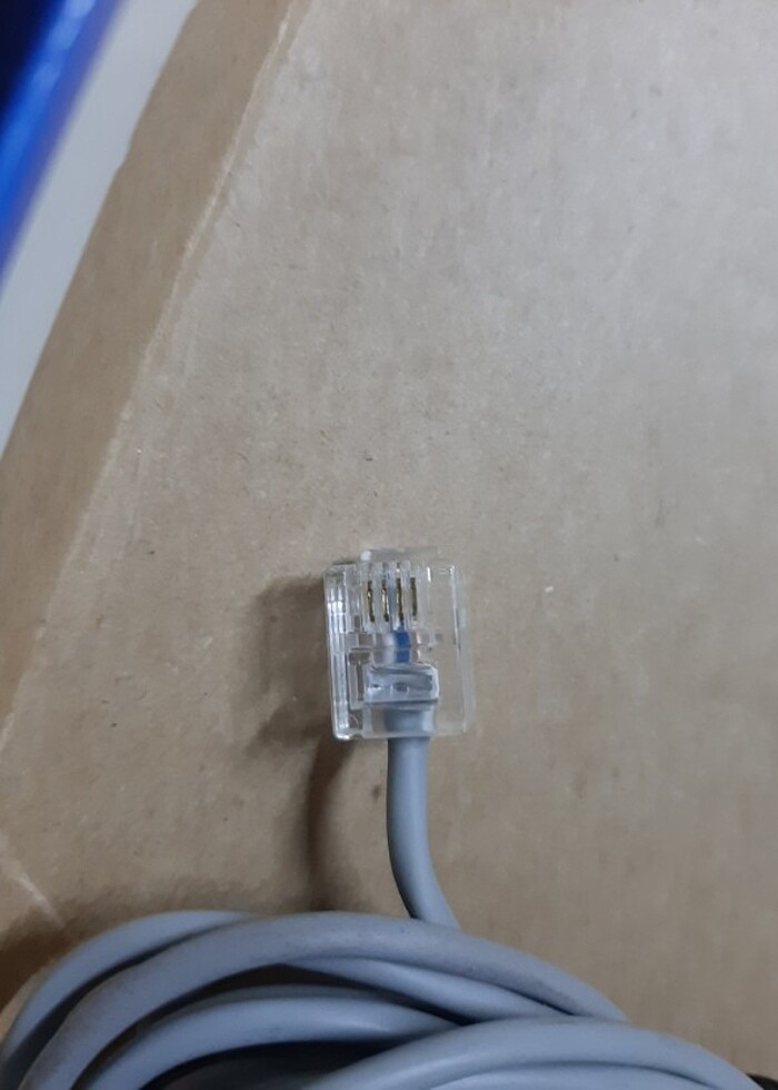 TELEFON İLETİŞİM HAT KABLOSU 2.METRE - Görsel 2