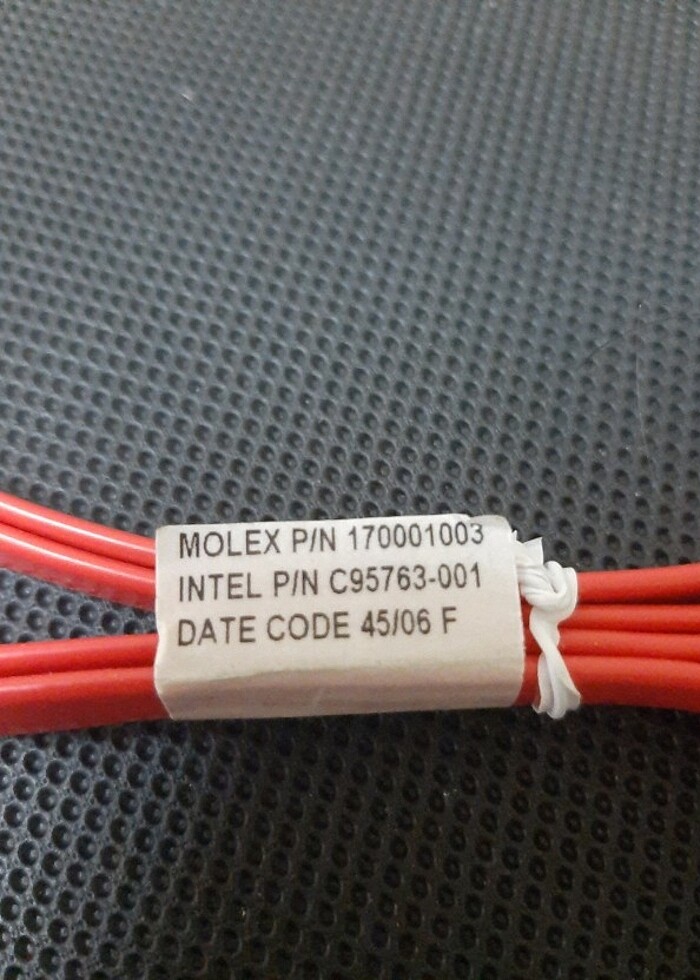 İNTEL HDD SATA KABLOSU SIFIR ORJİNAL - Görsel 3