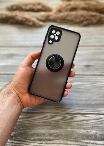 SAMSUNG A12 YÜZÜKLÜ KALİTELİ KILIF SIFIR - Görsel 2
