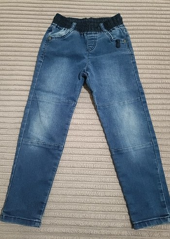 Erkek Çocuk Mavi Denim Pantolon