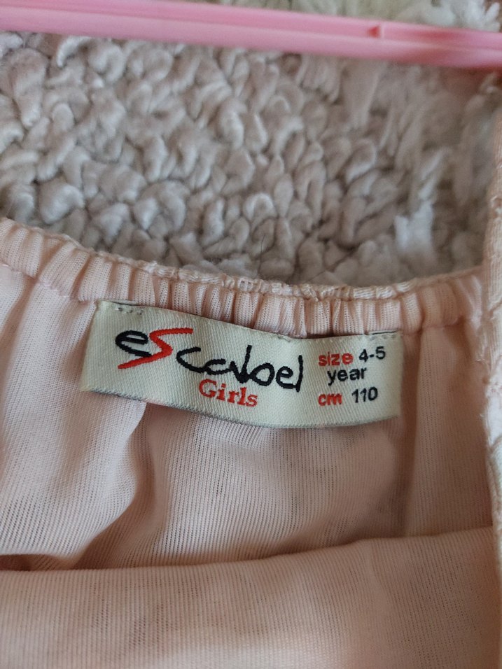 Kız Çocuk Dantel Nakışlı Bohem Askılı Üst - Görsel 4