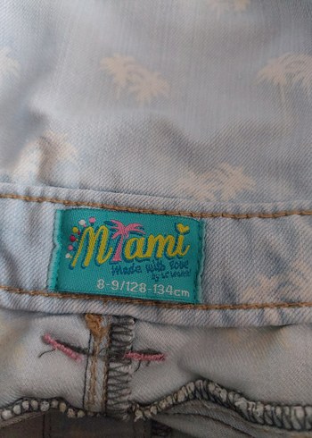 8 Yaş Beden Kız Çocuk Gri Düğmeli Denim Tulum