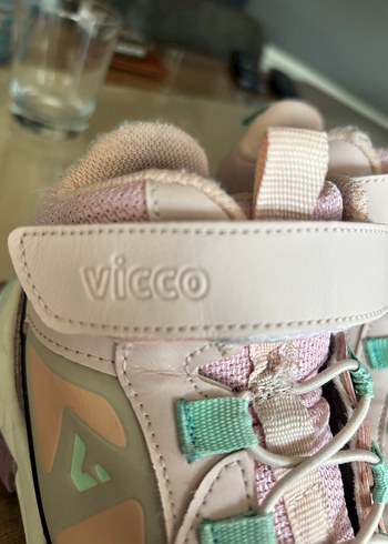 Vicco Kız Çocuk Pembe Bağcıklı Spor Ayakkabı