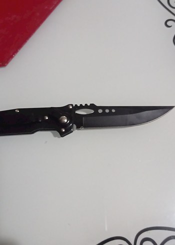 Siyah Katlanabilir Cep Bıçağı - Görsel 5