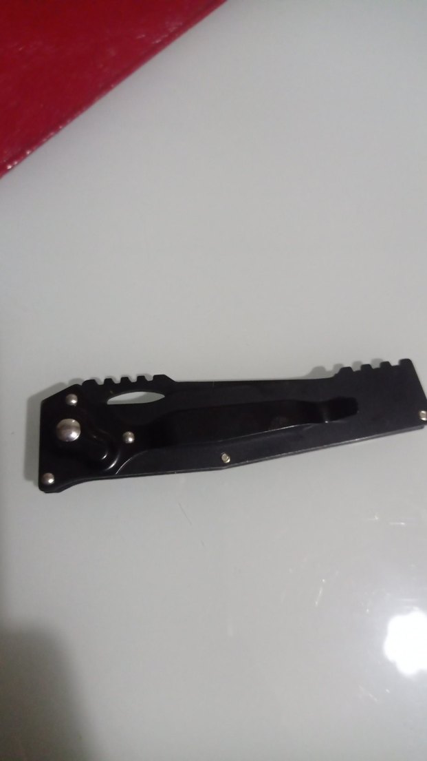 Siyah Katlanabilir Cep Bıçağı - Görsel 2