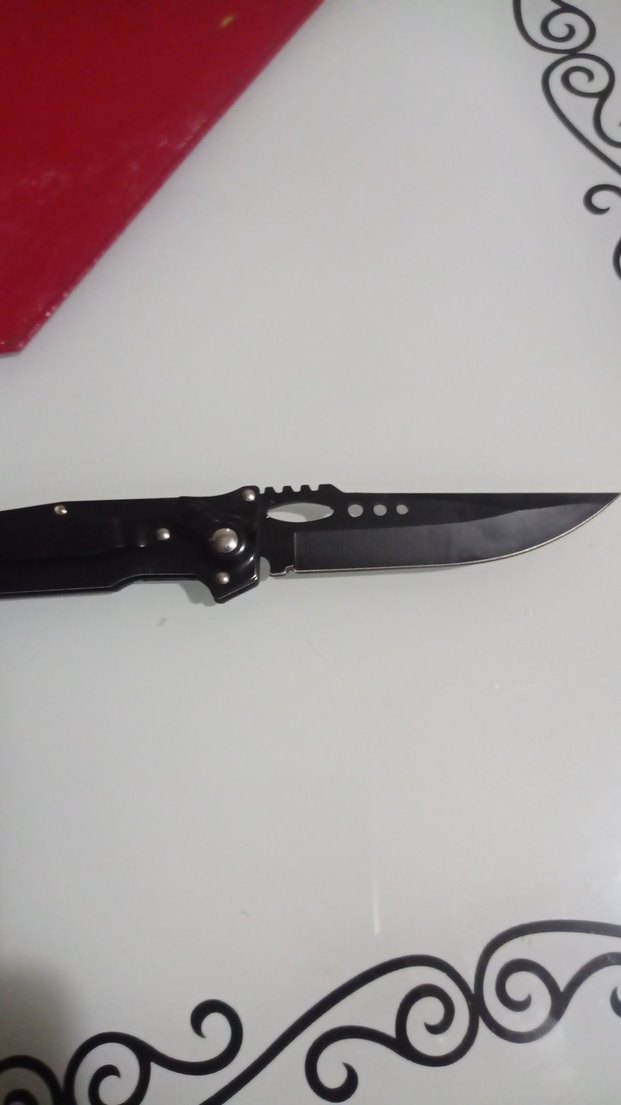 Siyah Katlanabilir Cep Bıçağı - Görsel 5