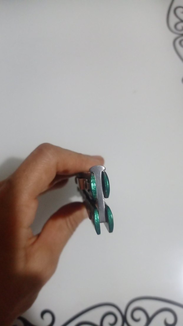 Yeşil Renkli Kelebek Bıçak - Görsel 3