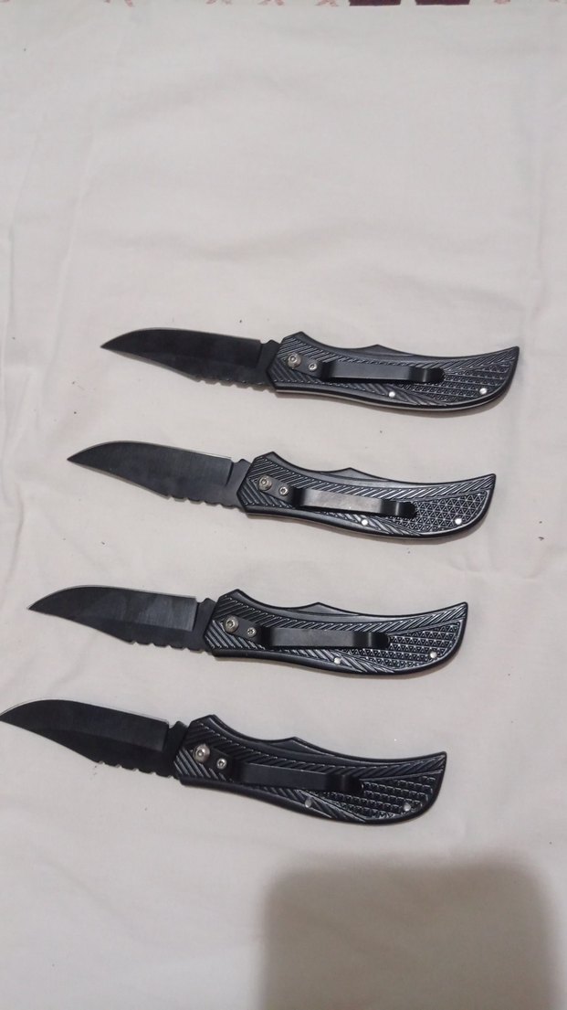 Çok Renkli Katlanabilir Kamp Bıçağı Seti - Görsel 3