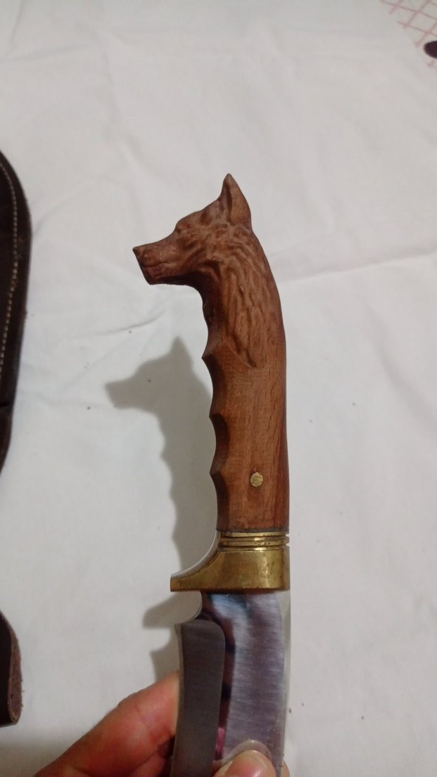 Gül ağacı kurt başlı pirinç önlük pirinc pim 41 16 paslanmaz çel - Görsel 5