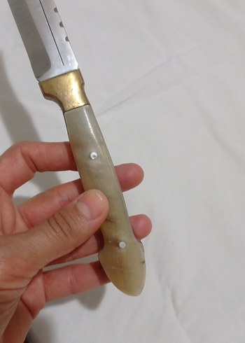 koç boynuzlu kabze pirinç önlüklü 41 16 paslanmaz çelik - Görsel 7