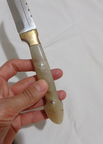 koç boynuzlu kabze pirinç önlüklü 41 16 paslanmaz çelik - Görsel 6