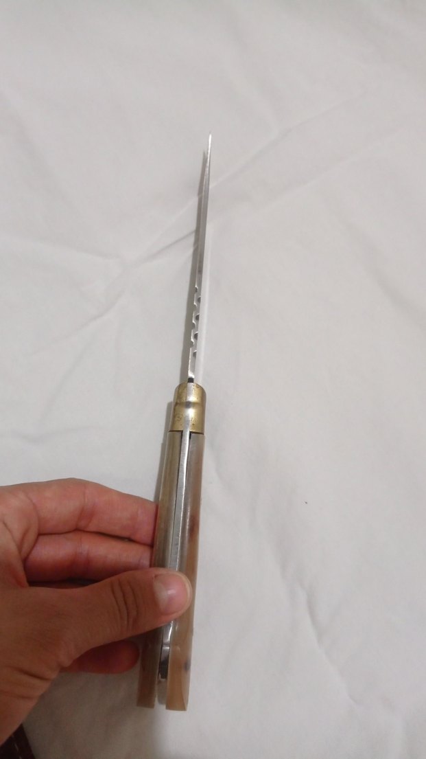 koç boynuzlu kabze pirinç önlüklü 41 16 paslanmaz çelik - Görsel 5