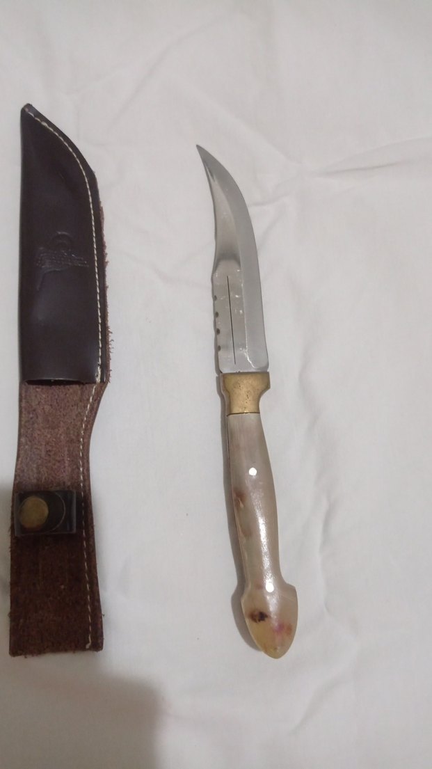 koç boynuzlu kabze pirinç önlüklü 41 16 paslanmaz çelik - Görsel 3