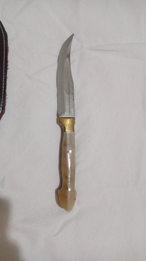 koç boynuzlu kabze pirinç önlüklü 41 16 paslanmaz çelik - Görsel 4