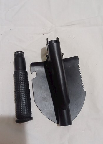 Kamuflaj Desenli kamp kazma kürek - Görsel 4