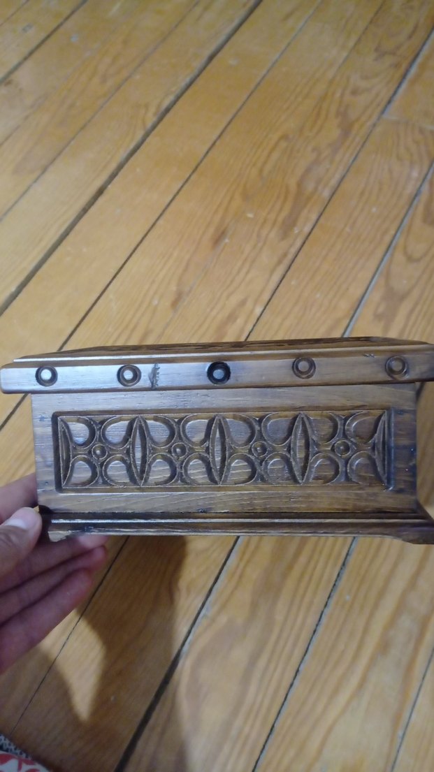 Ahşap Oyma takı Kutusu - Görsel 4