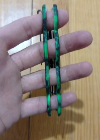 Yeşil Renkli Oyuncak Parmak Tabancası - Görsel 3