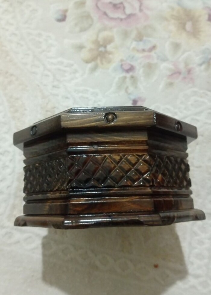 Ahşap çam kutu - Görsel 2