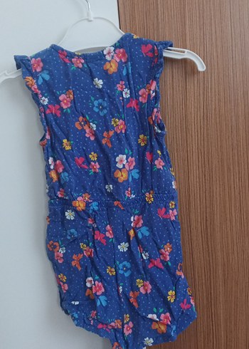 Kızlar için Renkli Bohem Fırfırlı Tulum - Görsel 2