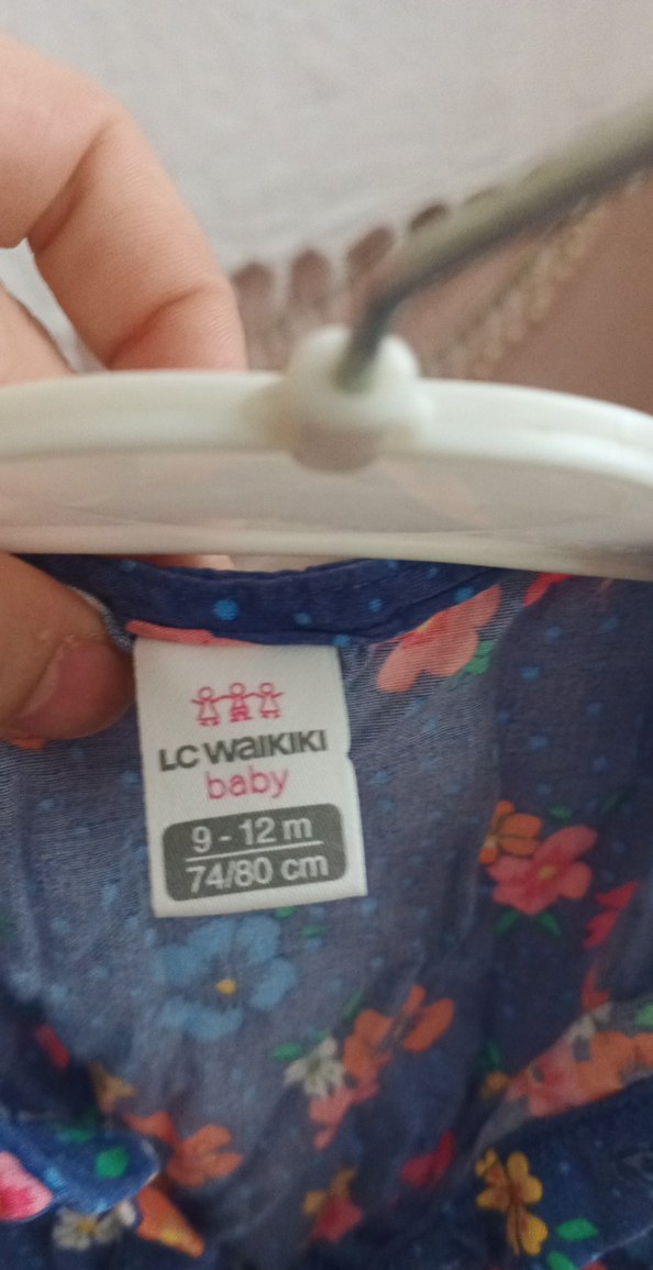 Kızlar için Renkli Bohem Fırfırlı Tulum - Görsel 3