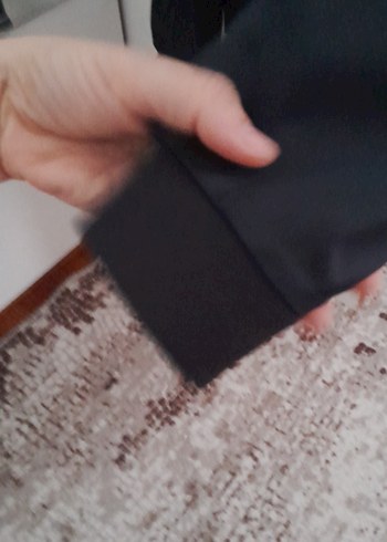 Erkek Çocuk Siyah Fermuarlı Street Wear Ceket - Görsel 4