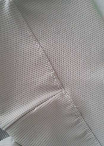 2li Kadın fitilli Tayt bej ve gri - Görsel 5