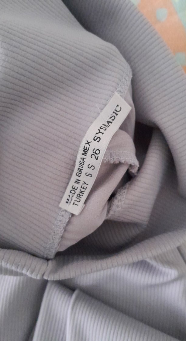 2li Kadın fitilli Tayt bej ve gri - Görsel 2