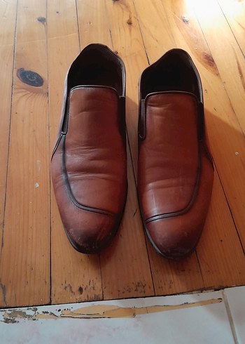 Klasik Kahverengi Deri Erkek Ayakkabı - Görsel 2